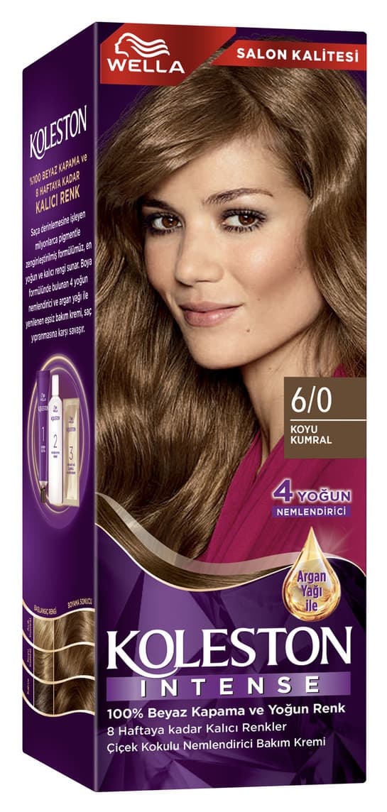 رنگ مو زنانه Wella Koleston Intense قهوهای تیره 6/0 رنگ مو زنانه Wella Koleston Intense قهوهای تیره 6/0