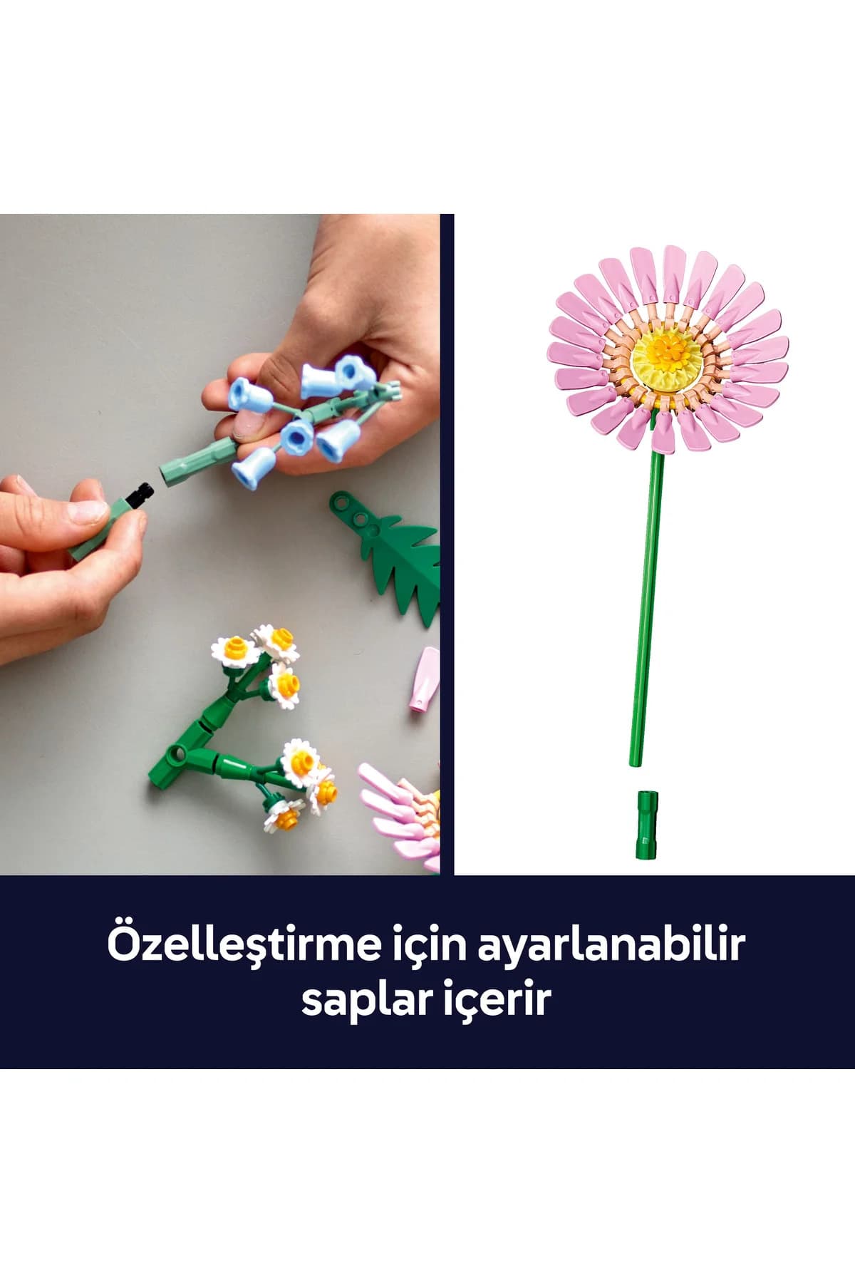 ست ساختنی اسباببازی برای 9+ سال لگو Botanicals دستهگل زرد کوچک مدل 10347، 373 قطعه ست ساختنی اسباببازی برای 9+ سال لگو Botanicals دستهگل زرد کوچک مدل 10347، 373 قطعه