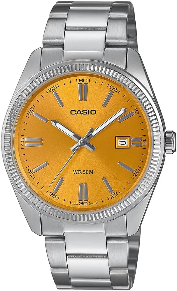 ساعت مچی مردانه Casio Collection کلاسیک زرد مدل MTP-1302PD-9AVEF ساعت مچی مردانه Casio Collection کلاسیک زرد مدل MTP-1302PD-9AVEF