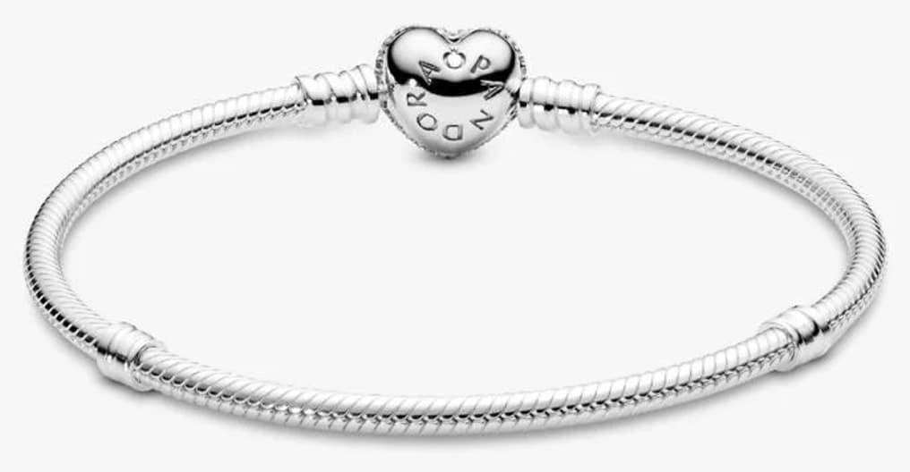 دستبند زنانه Pandora نقره ۹۲۵ مدل Moments Pavé قلب زیرکونیا کیوبیک چارمسازگار دستبند زنانه Pandora نقره ۹۲۵ مدل Moments Pavé قلب زیرکونیا کیوبیک چارمسازگار