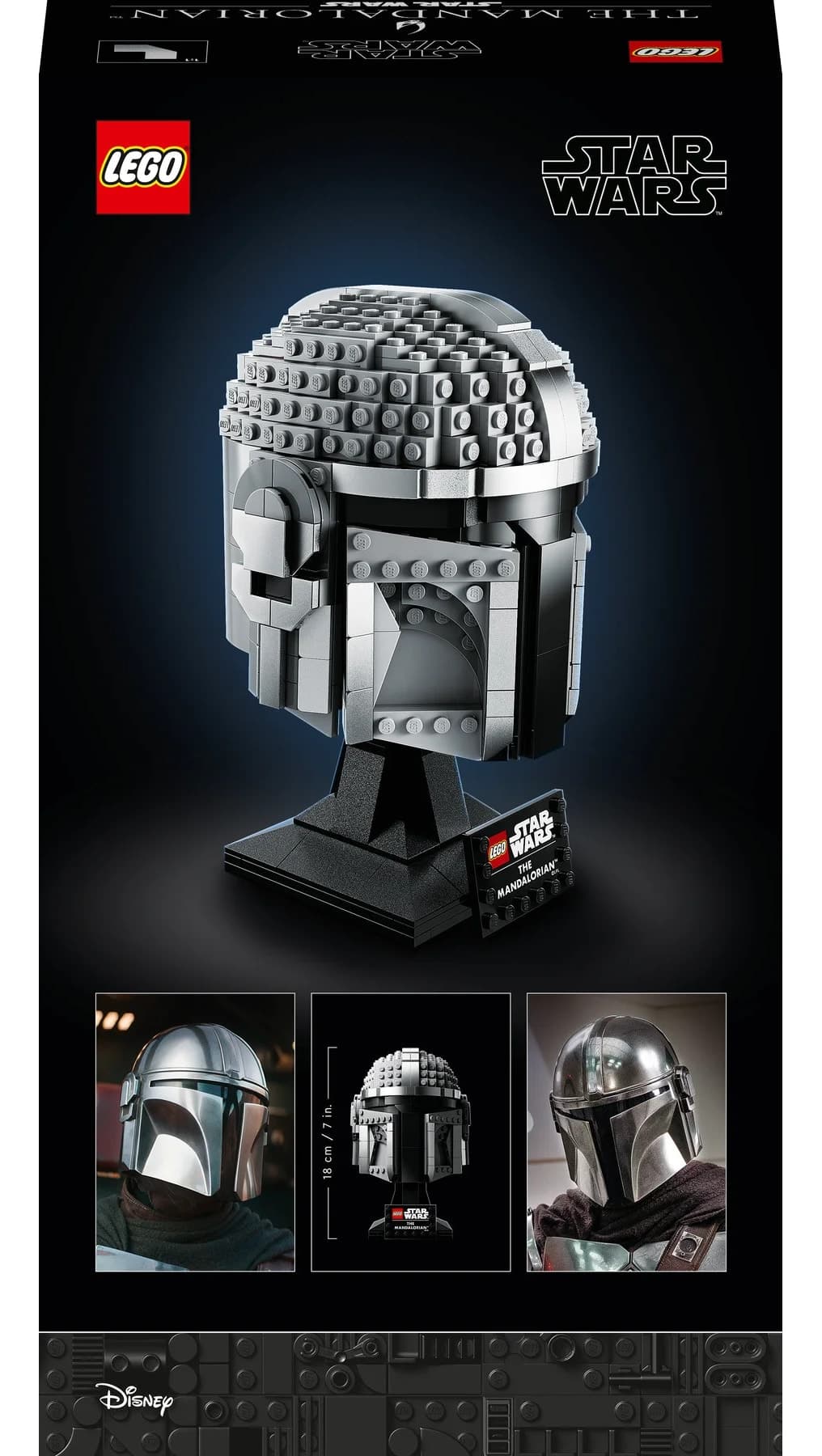 لگو Star Wars Mandalorian کاسک مدل 75328 با 584 قطعه لگو Star Wars Mandalorian کاسک مدل 75328 با 584 قطعه