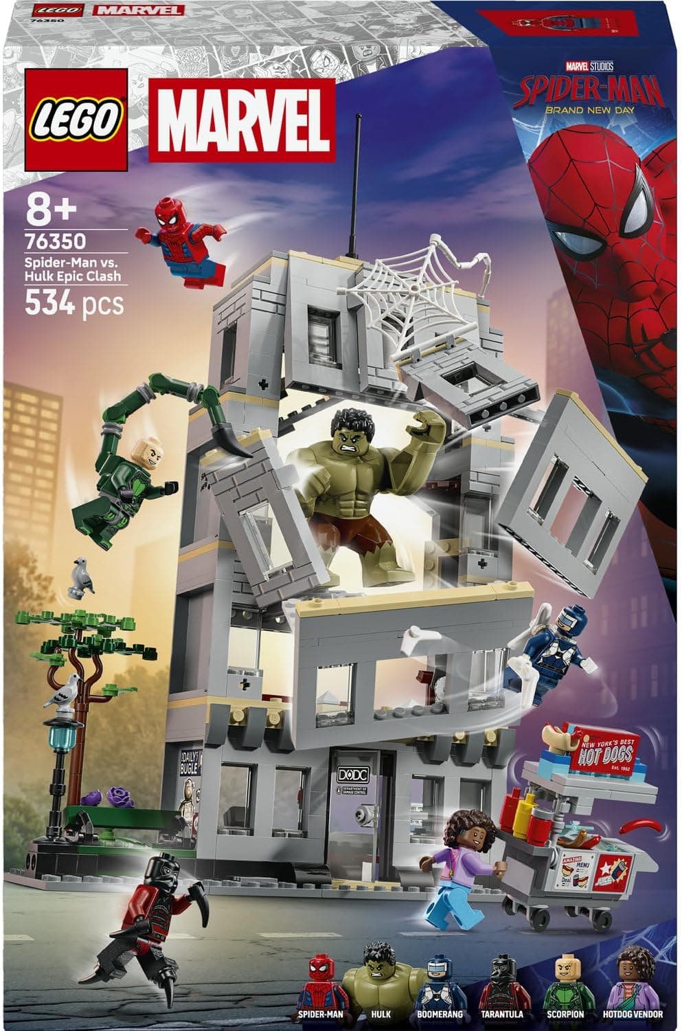 لگو Marvel نبرد حماسی Spider-Man و Hulk مدل 76350 لگو Marvel نبرد حماسی Spider-Man و Hulk مدل 76350