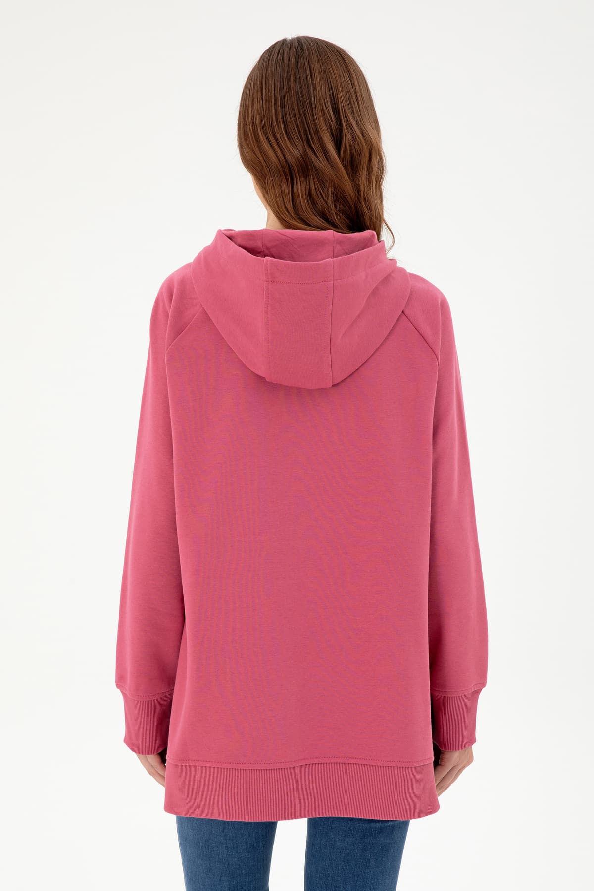 سویشرت زنانه کلاهدار صورتی U.S. Polo Assn. مدل 50296944-VR167 سویشرت زنانه کلاهدار صورتی U.S. Polo Assn. مدل 50296944-VR167