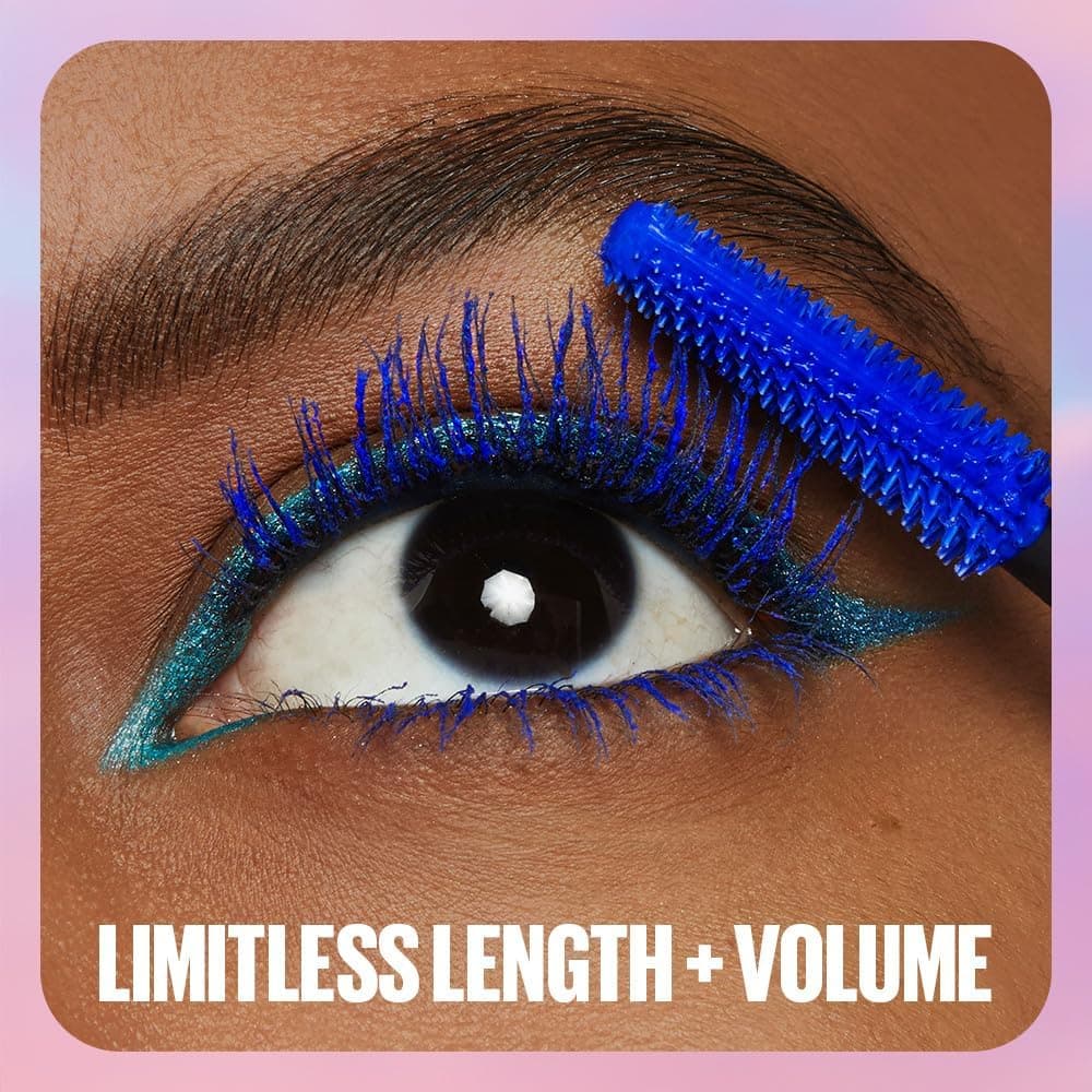 ریمل MAYBELLINE Lash Sensational Sky High آبی مدل Blue Mist ریمل MAYBELLINE Lash Sensational Sky High آبی مدل Blue Mist