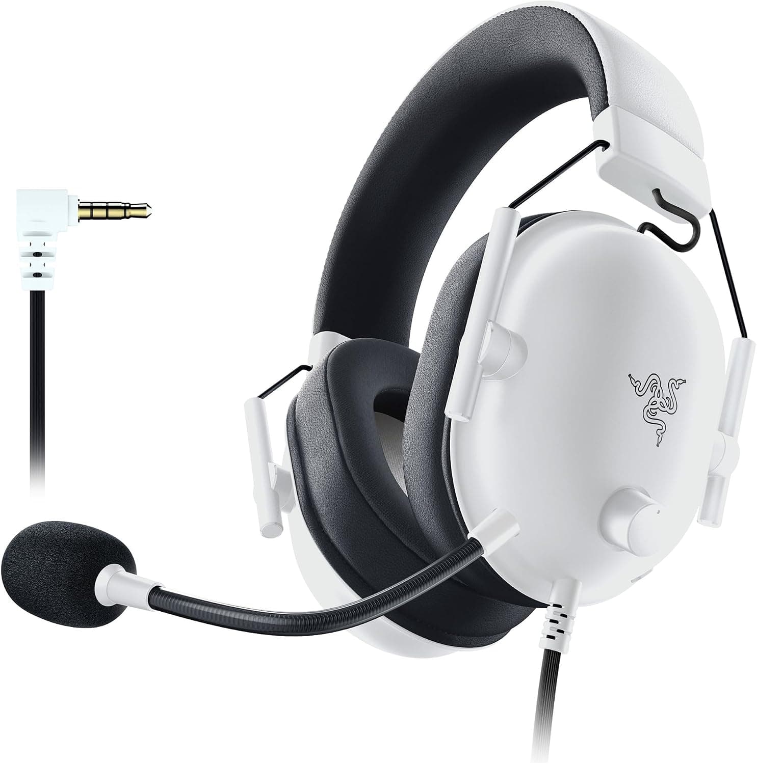 هدست گیمینگ Razer مدل BlackShark V2 X با صدای سوراند 7.1 سفید هدست گیمینگ Razer مدل BlackShark V2 X با صدای سوراند 7.1 سفید
