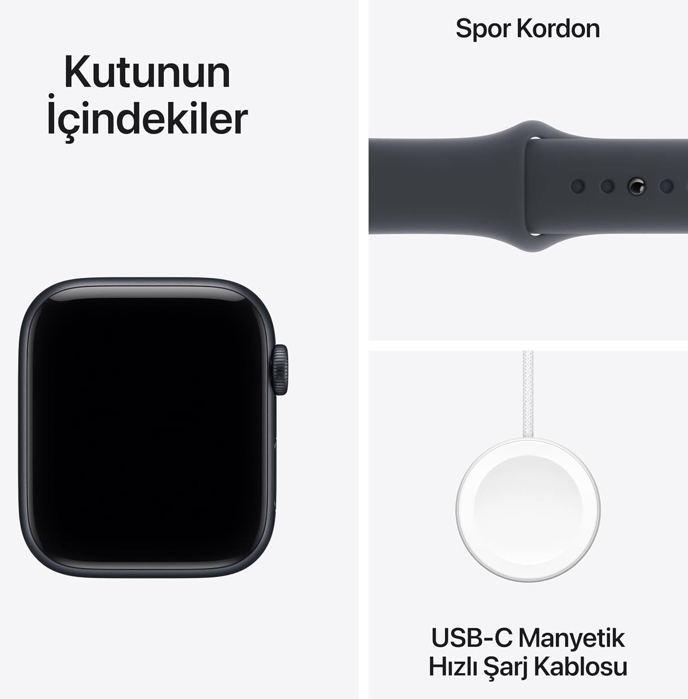ساعت هوشمند Apple Watch SE 3 GPS با قاب آلومینیومی و بند ورزشی نیمهشب 40 mm S/M ساعت هوشمند Apple Watch SE 3 GPS با قاب آلومینیومی و بند ورزشی نیمهشب 40 mm S/M
