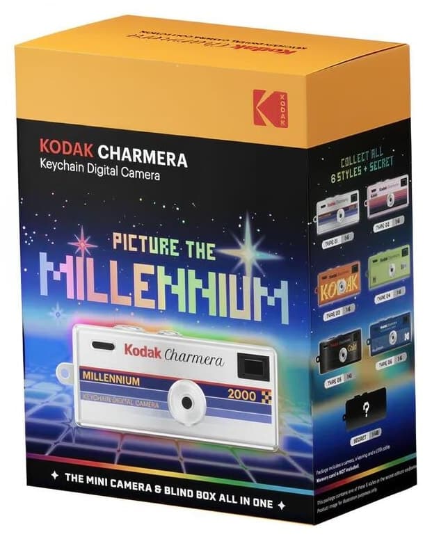 دوربین عکاسی جاکلیدی Kodak CHARMERA Millennium مدل RK0603 دوربین عکاسی جاکلیدی Kodak CHARMERA Millennium مدل RK0603
