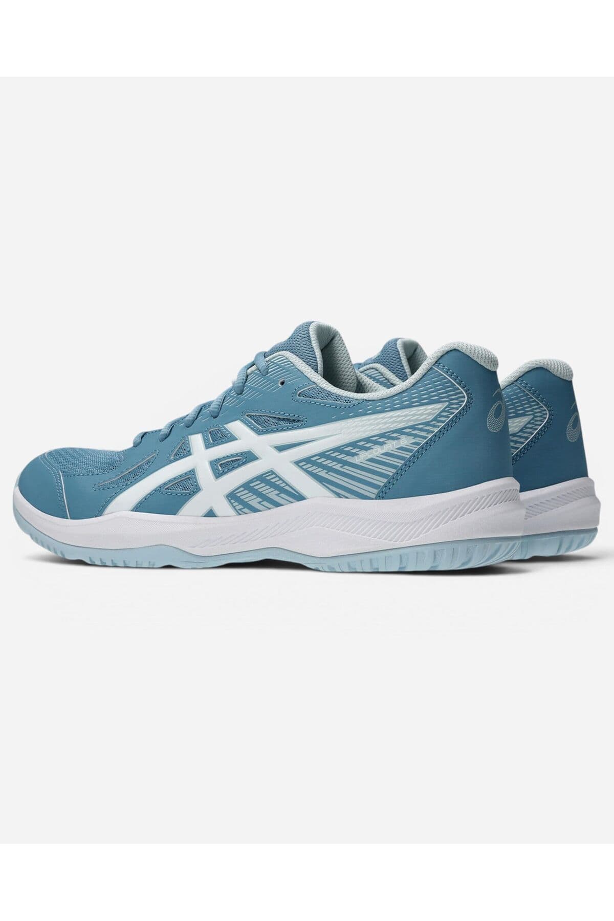 کفش والیبال مردانه Asics آبی مدل UPCOURT 6 1071A104-404 کفش والیبال مردانه Asics آبی مدل UPCOURT 6 1071A104-404