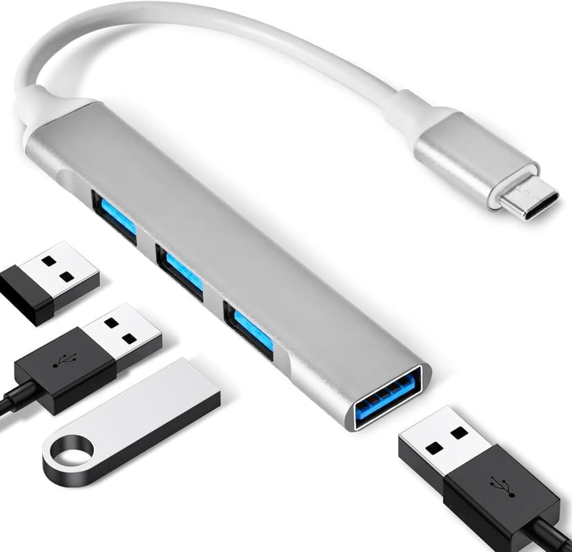 هاب مبدل Type-C به USB 4 پورت BADATrend هاب مبدل Type-C به USB 4 پورت BADATrend