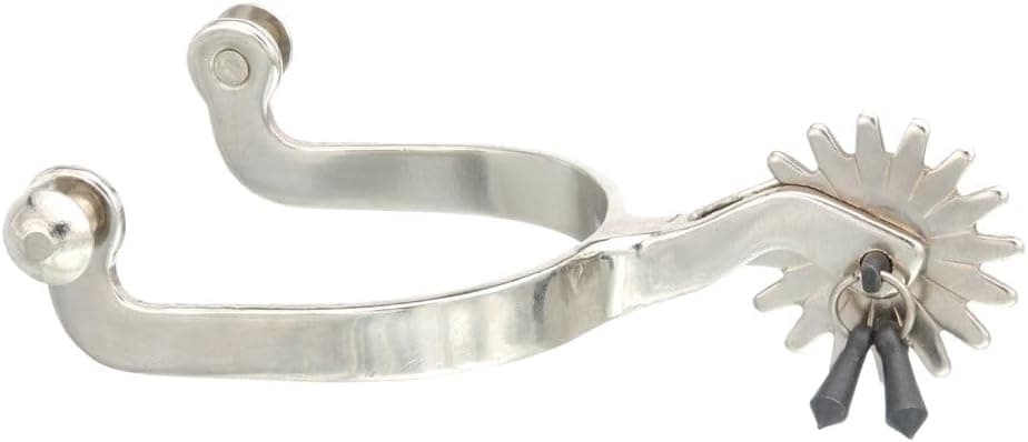 مهماز Tough 1 با روکش کروم مدل Kelly Silver Star Jingle Bob مهماز Tough 1 با روکش کروم مدل Kelly Silver Star Jingle Bob