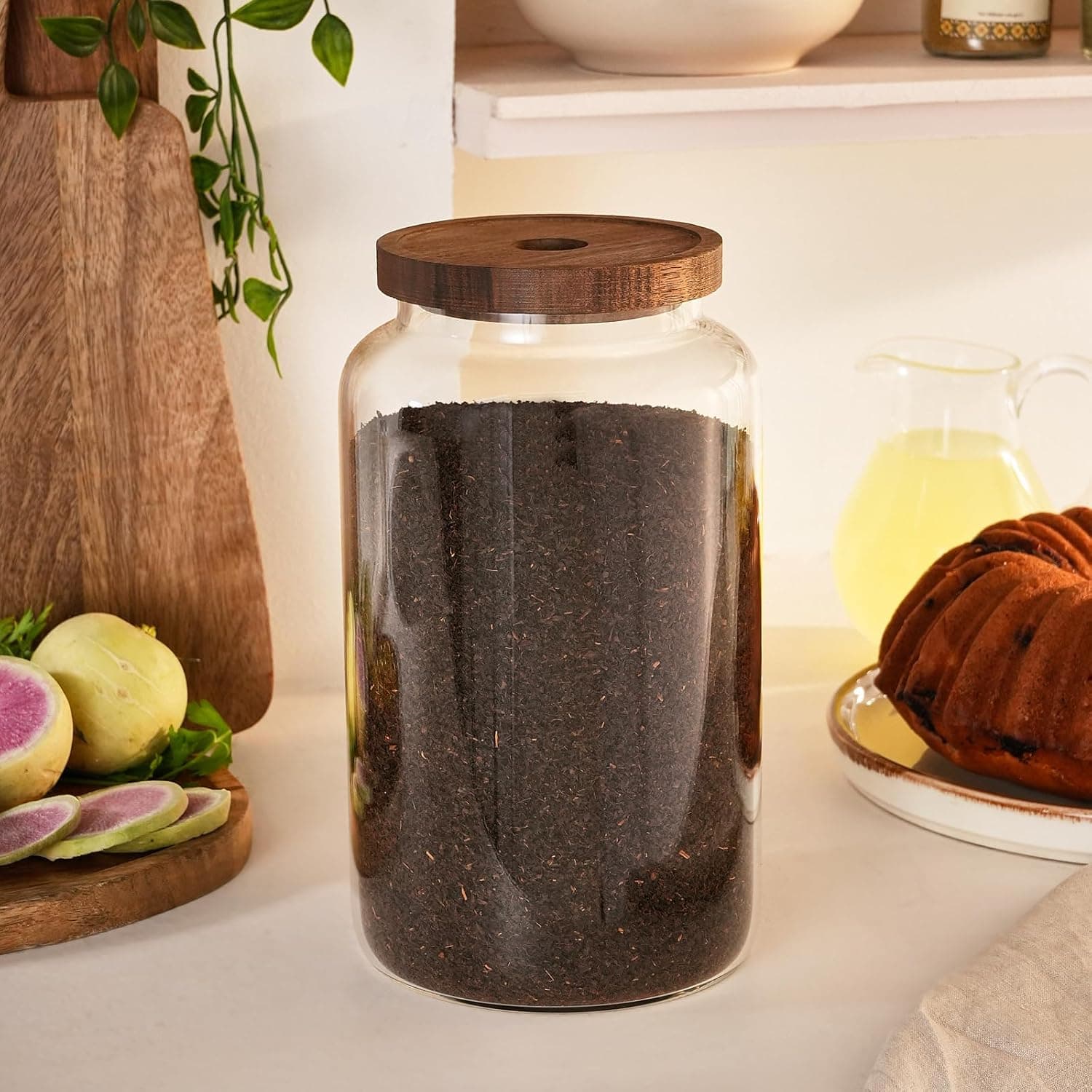دمساز French Press چای و قهوه KARACA Massi 800 ml مشکی دمساز French Press چای و قهوه KARACA Massi 800 ml مشکی