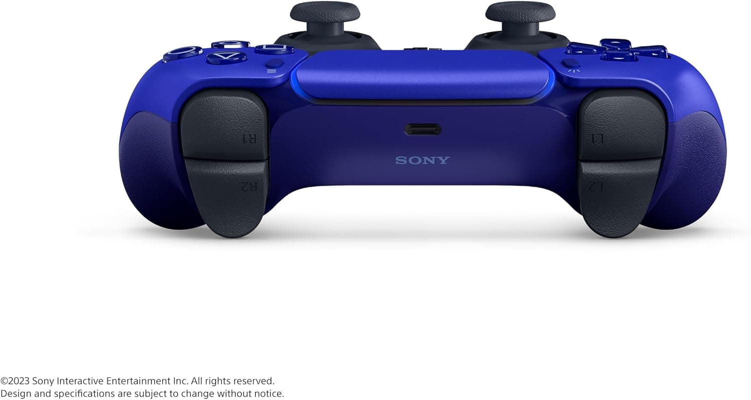 دسته بازی بیسیم PlayStation 5 مدل DualSense آبی کبالتی دسته بازی بیسیم PlayStation 5 مدل DualSense آبی کبالتی