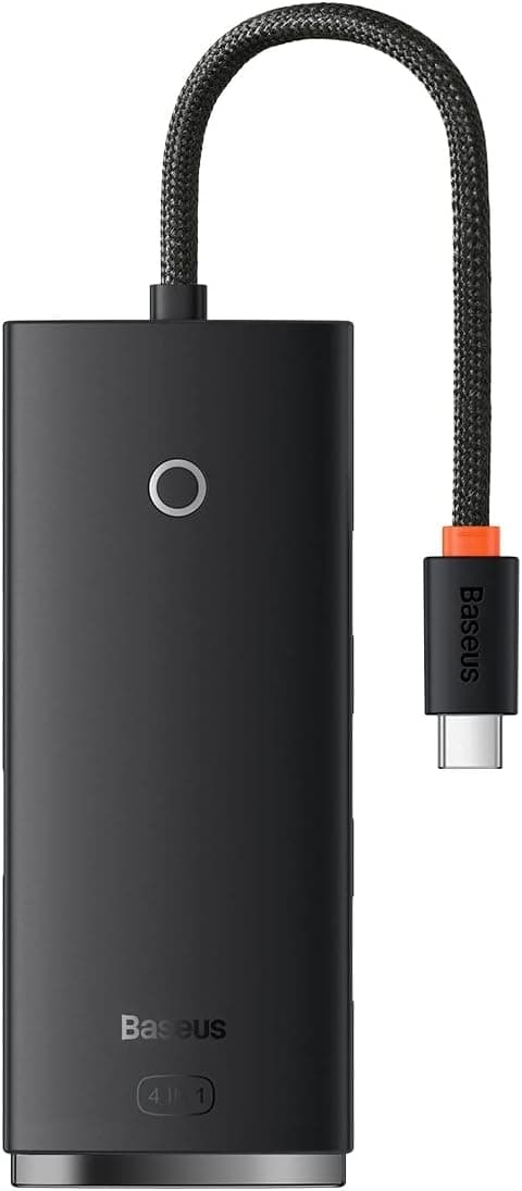 هاب داک Type-C چندمنظوره 4in1 Baseus Lite مشکی هاب داک Type-C چندمنظوره 4in1 Baseus Lite مشکی