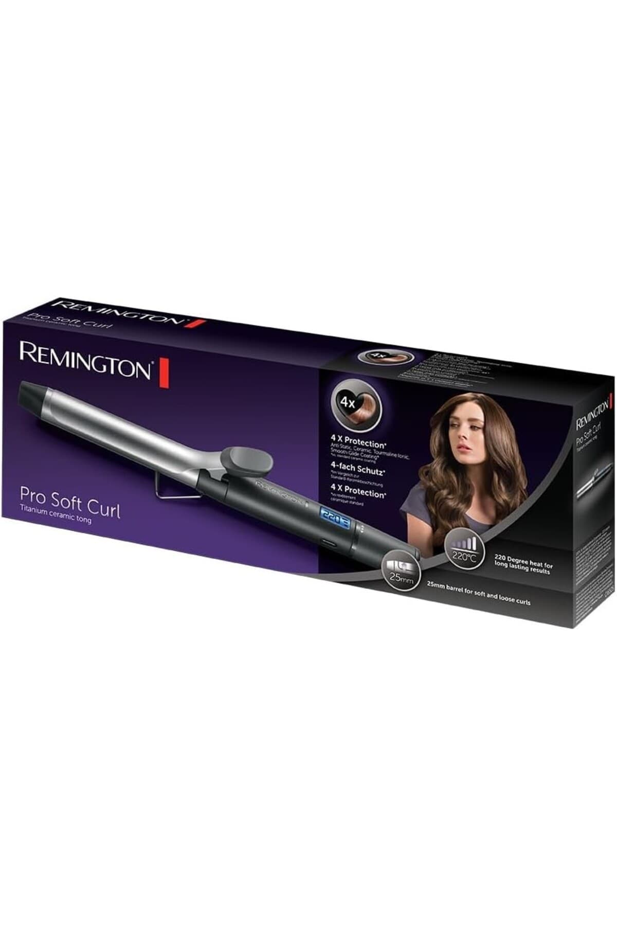 موفرکننده مو Remington Pro Soft Curl با قطر 25 mm مدل CI6525 موفرکننده مو Remington Pro Soft Curl با قطر 25 mm مدل CI6525