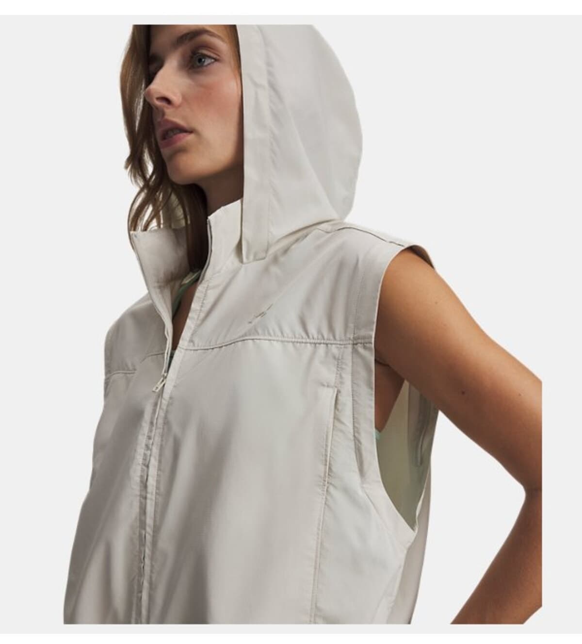 ژاکت زنانه Under Armour UA Explor Hike UPF مدل 6010074-110 ژاکت زنانه Under Armour UA Explor Hike UPF مدل 6010074-110