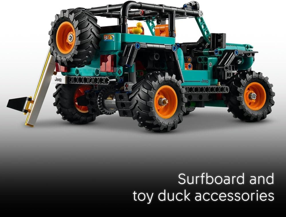 لگو Technic Jeep Wrangler Rubicon SUV مدل 42227 لگو Technic Jeep Wrangler Rubicon SUV مدل 42227