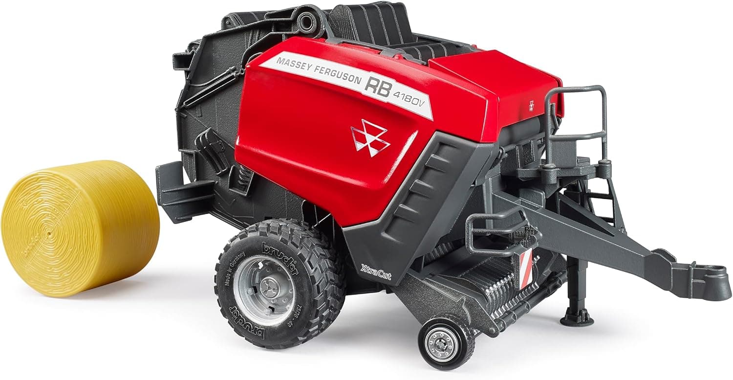 ماشین بالرساز گرد Bruder Massey Ferguson RB 4180 V مدل 02039 ماشین بالرساز گرد Bruder Massey Ferguson RB 4180 V مدل 02039