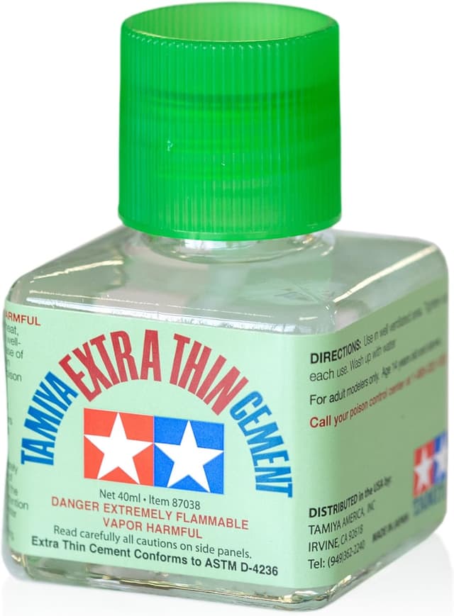 چسب مایع Extra Thin با نوک باریک Tamiya مدل 87038 حجم 40 ml چسب مایع Extra Thin با نوک باریک Tamiya مدل 87038 حجم 40 ml