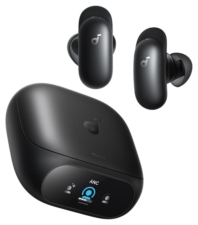 ایرباد Soundcore Liberty 5 Pro با حذف نویز هیبریدی مشکی مدل D1203 ایرباد Soundcore Liberty 5 Pro با حذف نویز هیبریدی مشکی مدل D1203