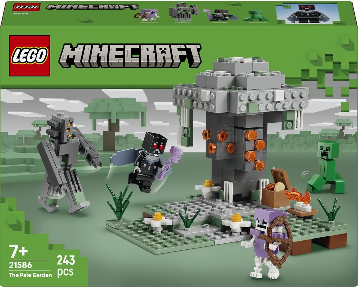 لگو Minecraft باغ پژمرده مدل 21586 لگو Minecraft باغ پژمرده مدل 21586