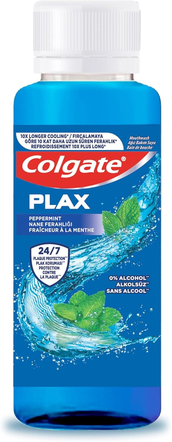 دهانشویه نعناع فلفلی Colgate Plax مدل 500 ml (Pack of 3) دهانشویه نعناع فلفلی Colgate Plax مدل 500 ml (Pack of 3)