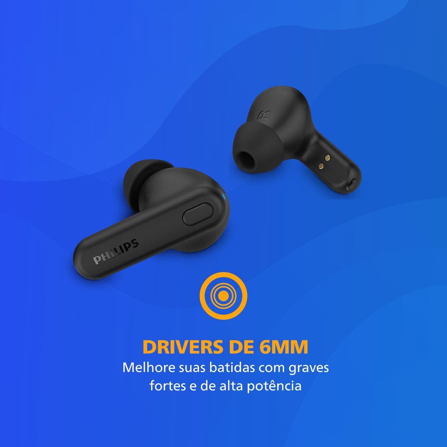 هدفون کاملاً بیسیم PHILIPS مشکی با استاندارد IPX4 مدل TAT1108BK با 5+10 ساعت هدفون کاملاً بیسیم PHILIPS مشکی با استاندارد IPX4 مدل TAT1108BK با 5+10 ساعت