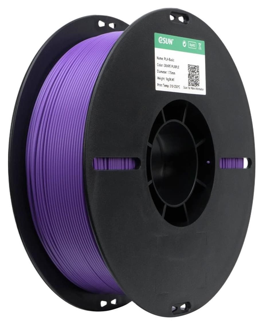 فیلامنت پرینتر سه بعدی eSun Basic Pla بنفش انگوری 1.75mm 1Kg فیلامنت پرینتر سه بعدی eSun Basic Pla بنفش انگوری 1.75mm 1Kg