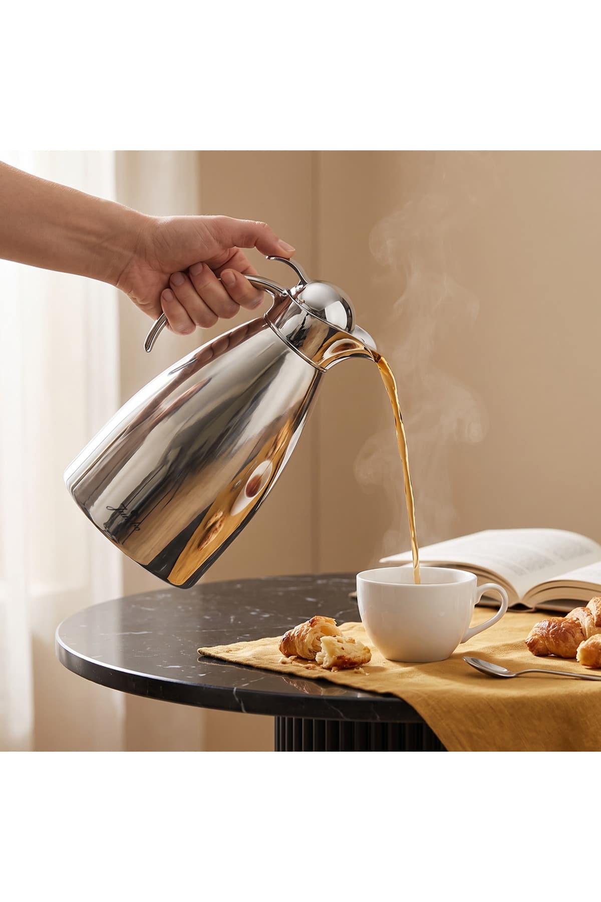 فلاسک استیل مات Jumbo با ظرفیت 2 L فلاسک استیل مات Jumbo با ظرفیت 2 L