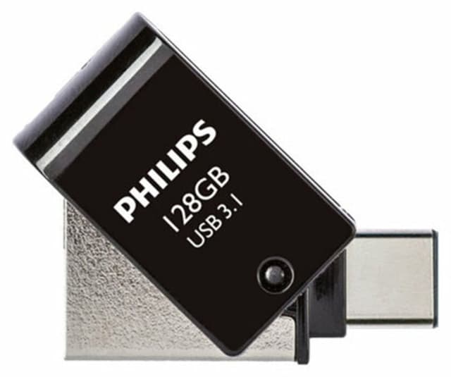 فلش مموری Philips 128 GB دو رابطه USB 3.1 و Type-C فلزی فلش مموری Philips 128 GB دو رابطه USB 3.1 و Type-C فلزی