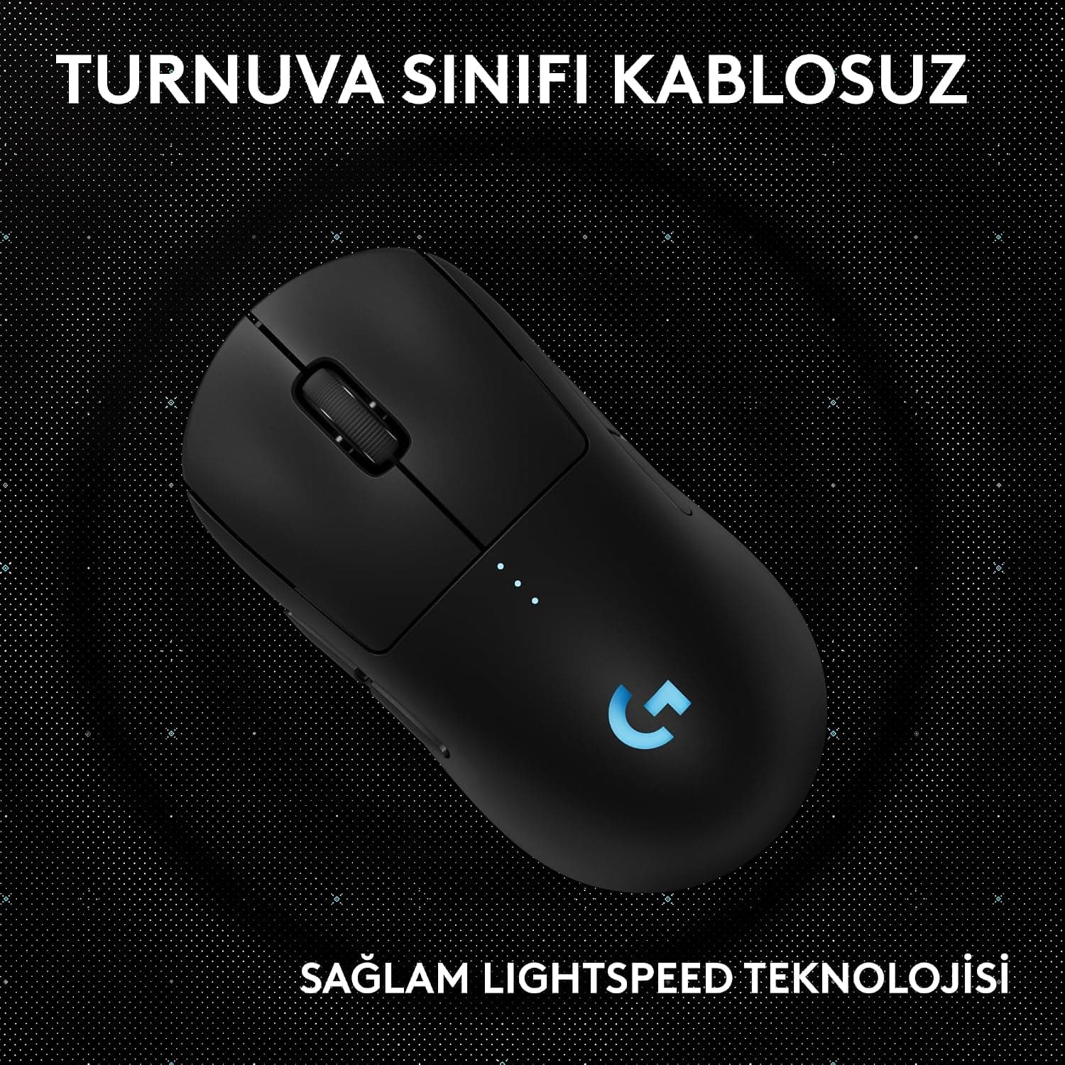 ماوس گیمینگ بیسیم دوطرفه PC/Mac Logitech G با حسگر HERO 2 32K DPI و 500+ IPS، 4 کلید قابلتنظیم، شارژ USB-C، مدل PRO 2 LIGHTSPEED مشکی ماوس گیمینگ بیسیم دوطرفه PC/Mac Logitech G با حسگر HERO 2 32K DPI و 500+ IPS، 4 کلید قابلتنظیم، شارژ USB-C، مدل PRO 2 LIGHTSPEED مشکی