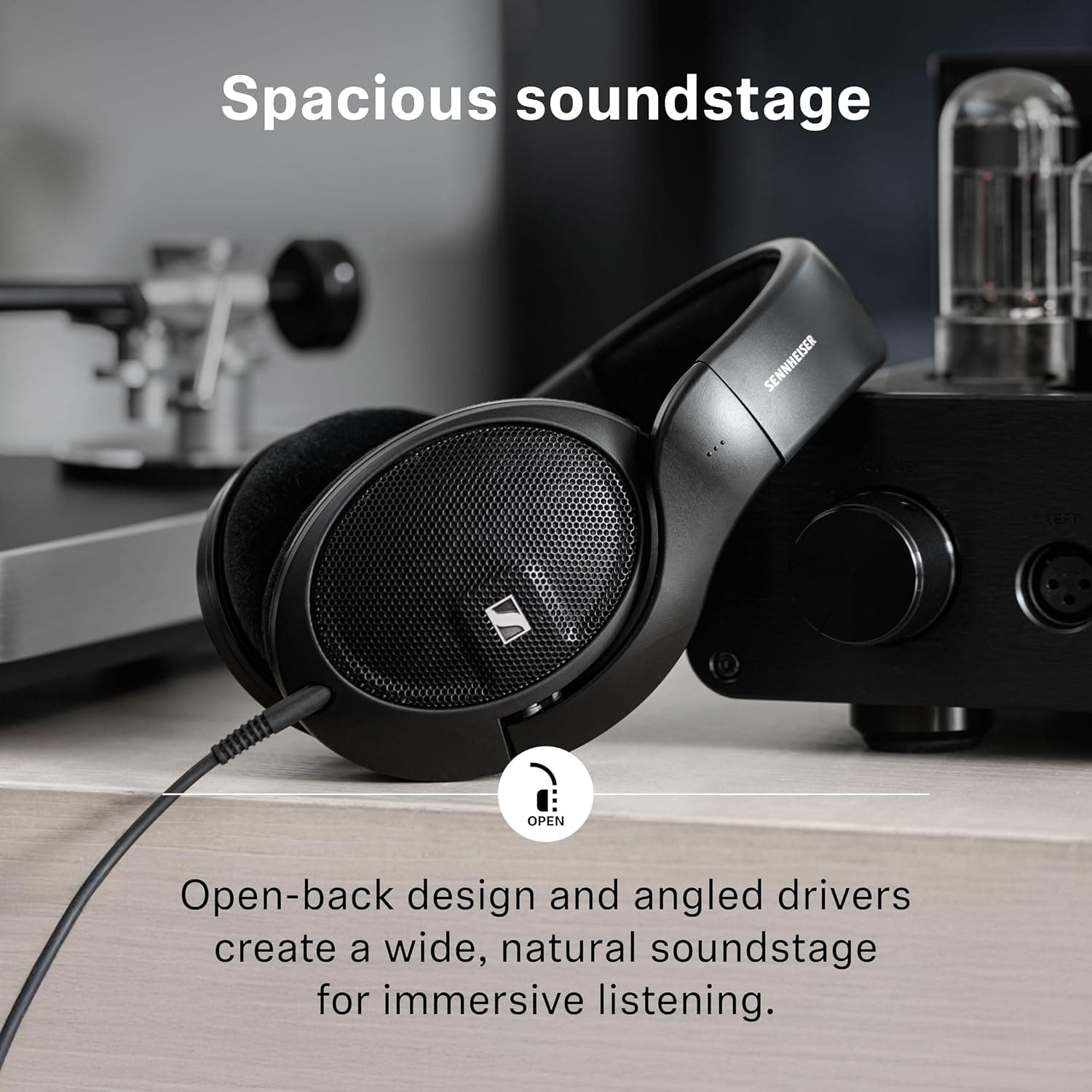 هدفون Sennheiser روگوشی مدل HD 560S هدفون Sennheiser روگوشی مدل HD 560S