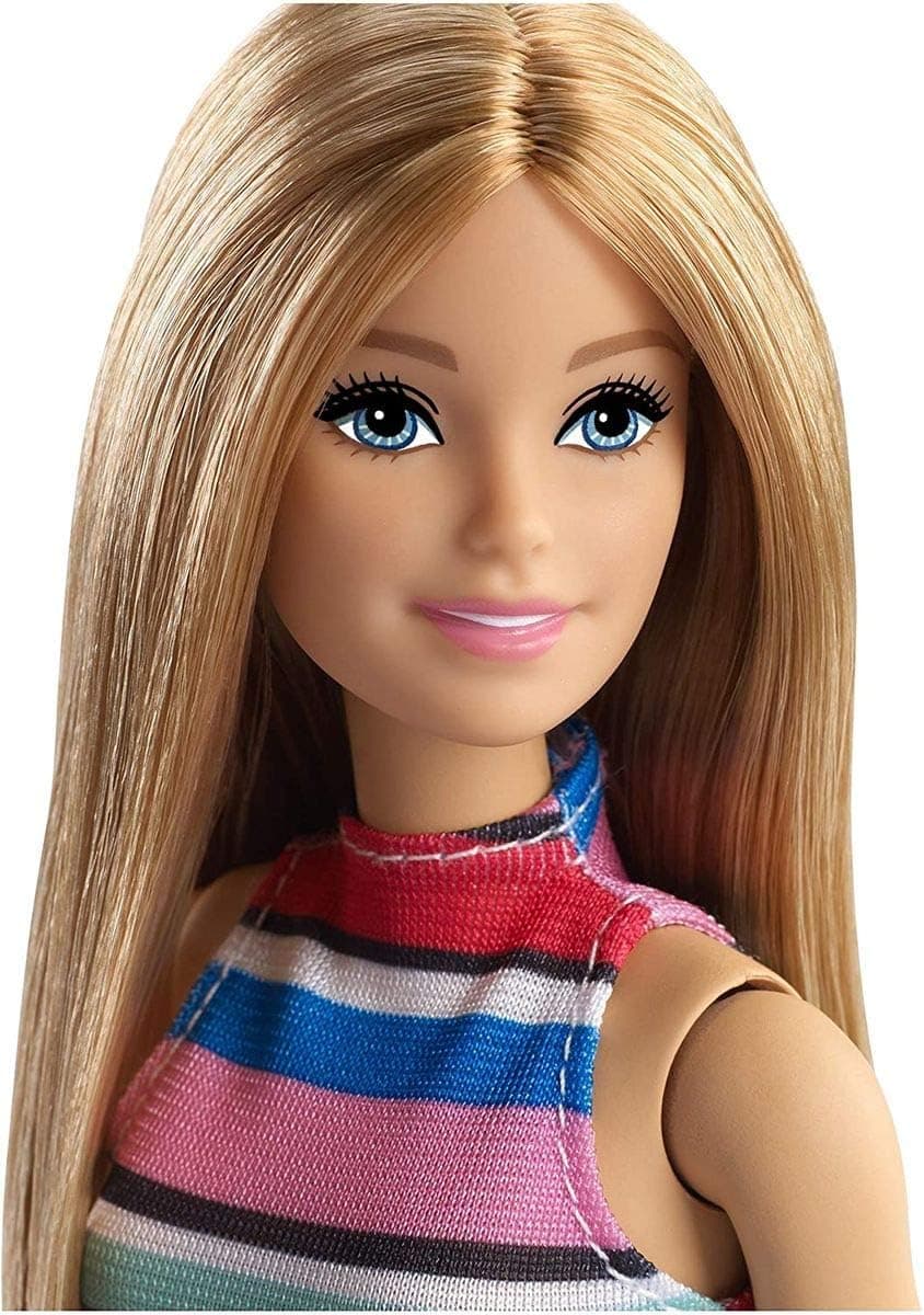 عروسک Barbie Mattel بههمراه لوازم جانبی چندرنگ مدل FVJ42 عروسک Barbie Mattel بههمراه لوازم جانبی چندرنگ مدل FVJ42