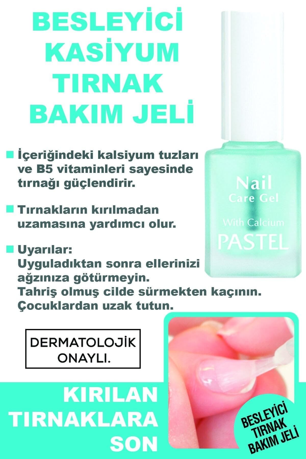 ژل مراقبت ناخن Pastel کلسیمدار براق شفاف ژل مراقبت ناخن Pastel کلسیمدار براق شفاف