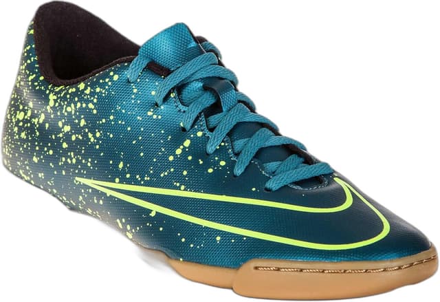 کفش فوتبال مردانه Nike Mercurial Vortex II IC سرمهای و زرد کفش فوتبال مردانه Nike Mercurial Vortex II IC سرمهای و زرد