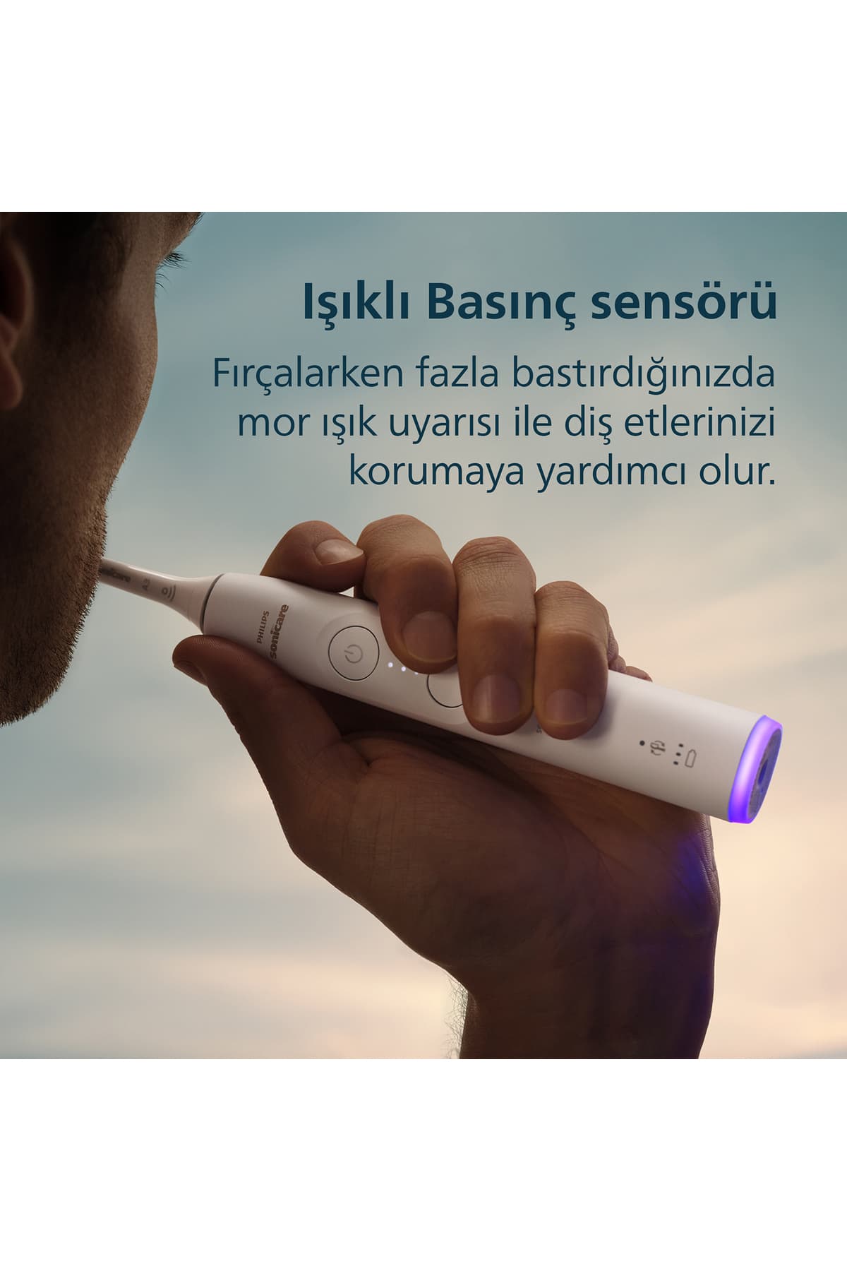 مسواک برقی Philips Sonicare 6100 با ۲۱ روز شارژدهی، محفظه سفر، بسیار ملایم، سفید مدل HX7400/06 مسواک برقی Philips Sonicare 6100 با ۲۱ روز شارژدهی، محفظه سفر، بسیار ملایم، سفید مدل HX7400/06