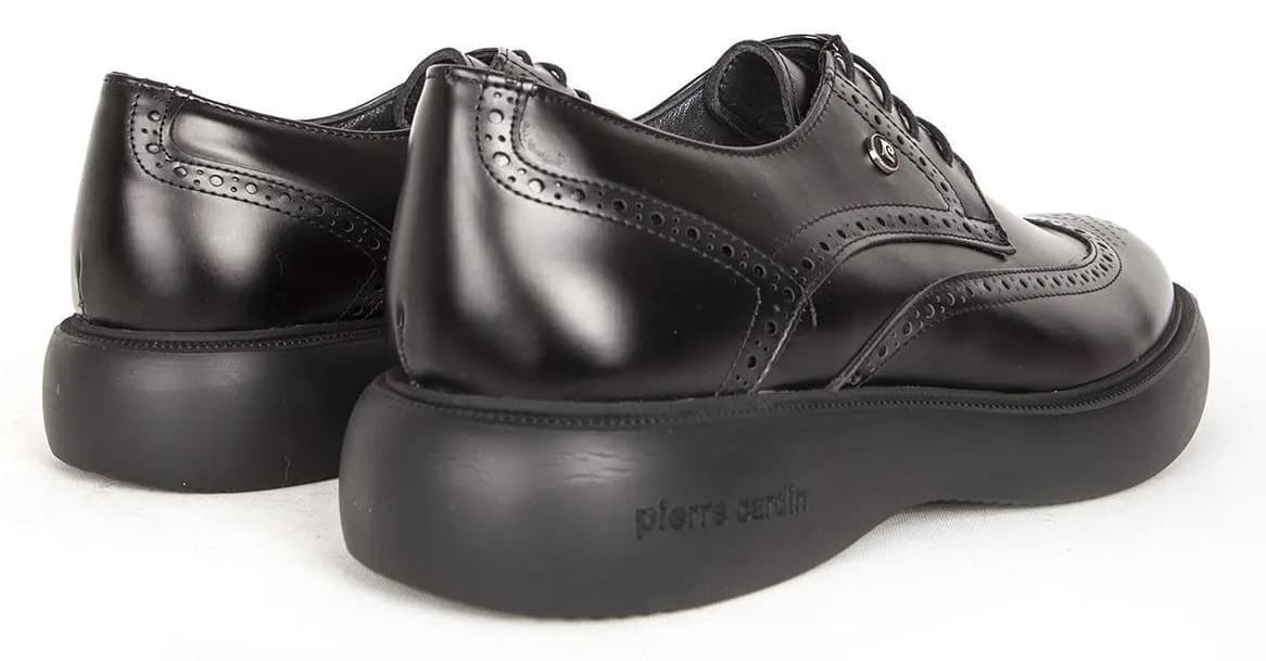 کفش مردانه Pierre Cardin کلاسیک بندی با کف ضخیم مدل 70929 کفش مردانه Pierre Cardin کلاسیک بندی با کف ضخیم مدل 70929