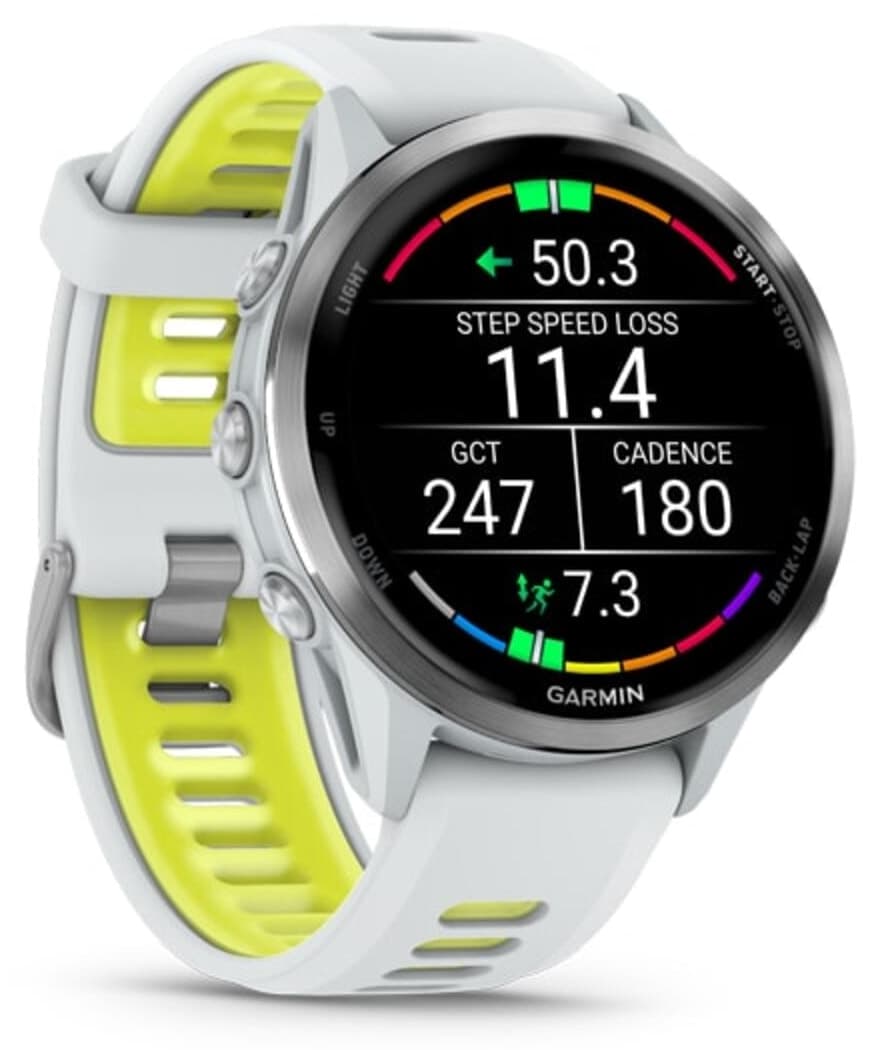 ساعت هوشمند Garmin مدل Forerunner 970 تیتانیوم سفید | زرد ساعت هوشمند Garmin مدل Forerunner 970 تیتانیوم سفید | زرد