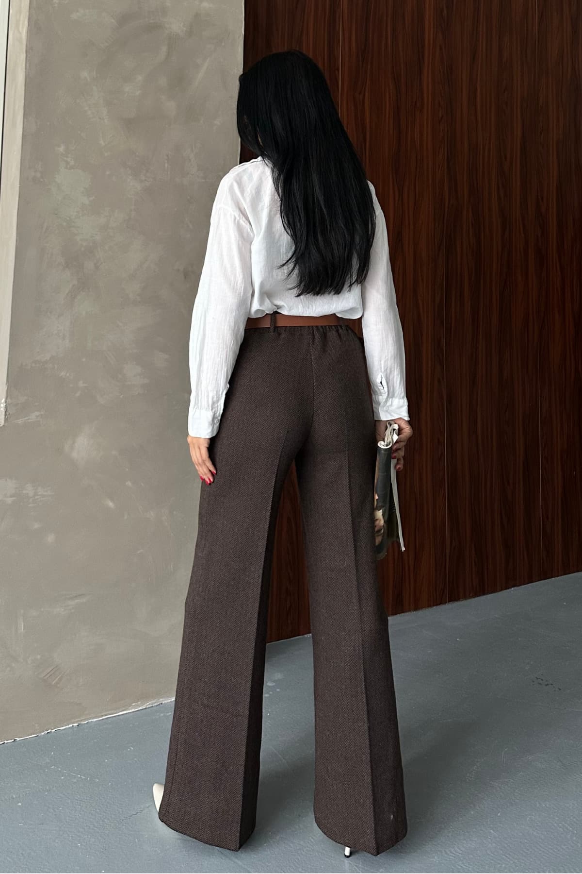 شلوار زنانه macharel jeans طرحدار پاچه گشاد Palazzo شلوار زنانه macharel jeans طرحدار پاچه گشاد Palazzo