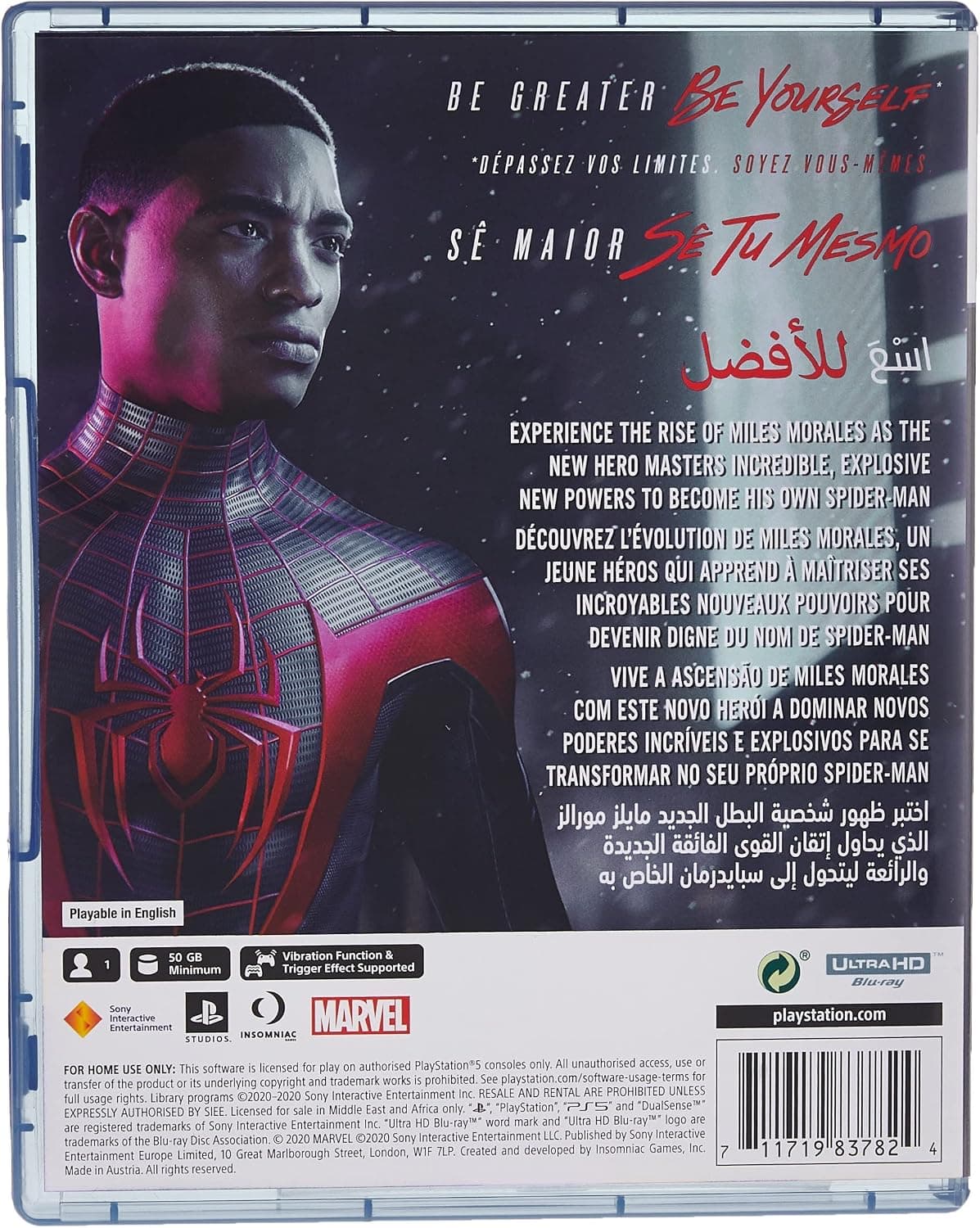 بازی ویدیویی PlayStation Spider-Man: Miles Morales برای PS5 بازی ویدیویی PlayStation Spider-Man: Miles Morales برای PS5