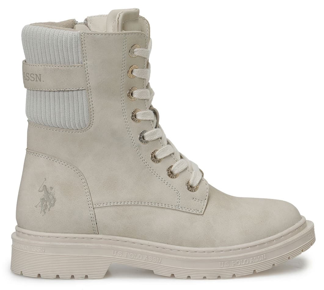 کفش زنانه U.S. Polo Assn. بژ مدل LANE کفش زنانه U.S. Polo Assn. بژ مدل LANE