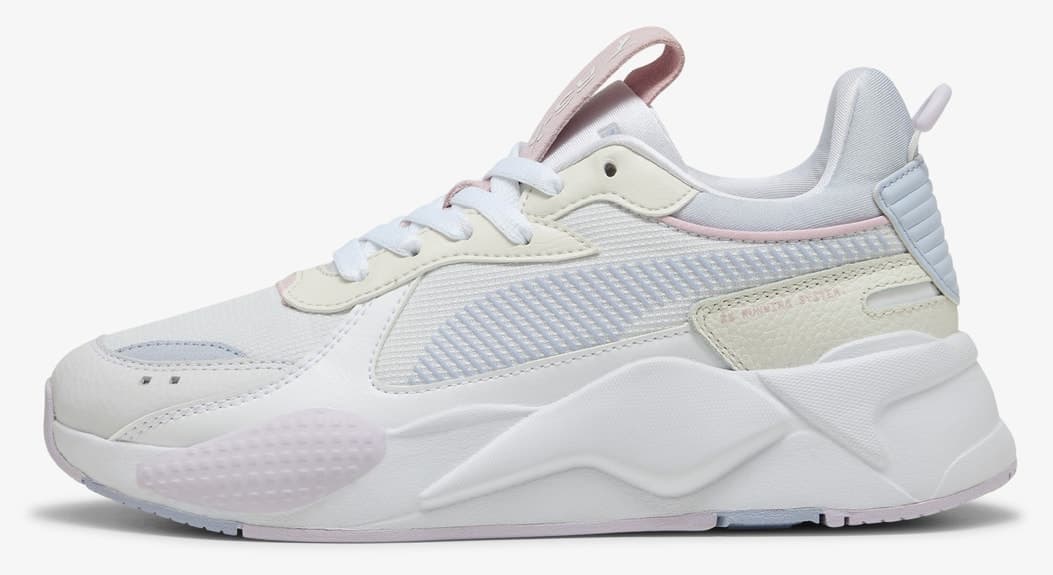 کفش ورزشی زنانه Puma خاکستری/سفید مدل RS-X Soft کفش ورزشی زنانه Puma خاکستری/سفید مدل RS-X Soft
