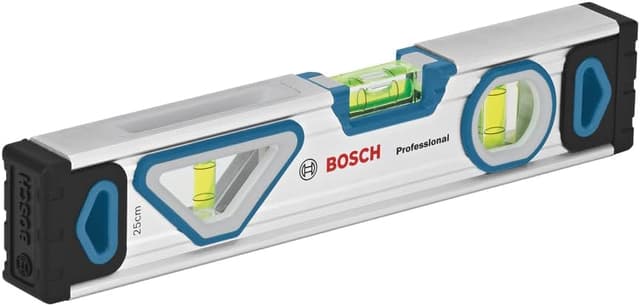 تراز آبی Bosch Professional 25 cm مغناطیسی بدنه آلومینیومی تراز آبی Bosch Professional 25 cm مغناطیسی بدنه آلومینیومی