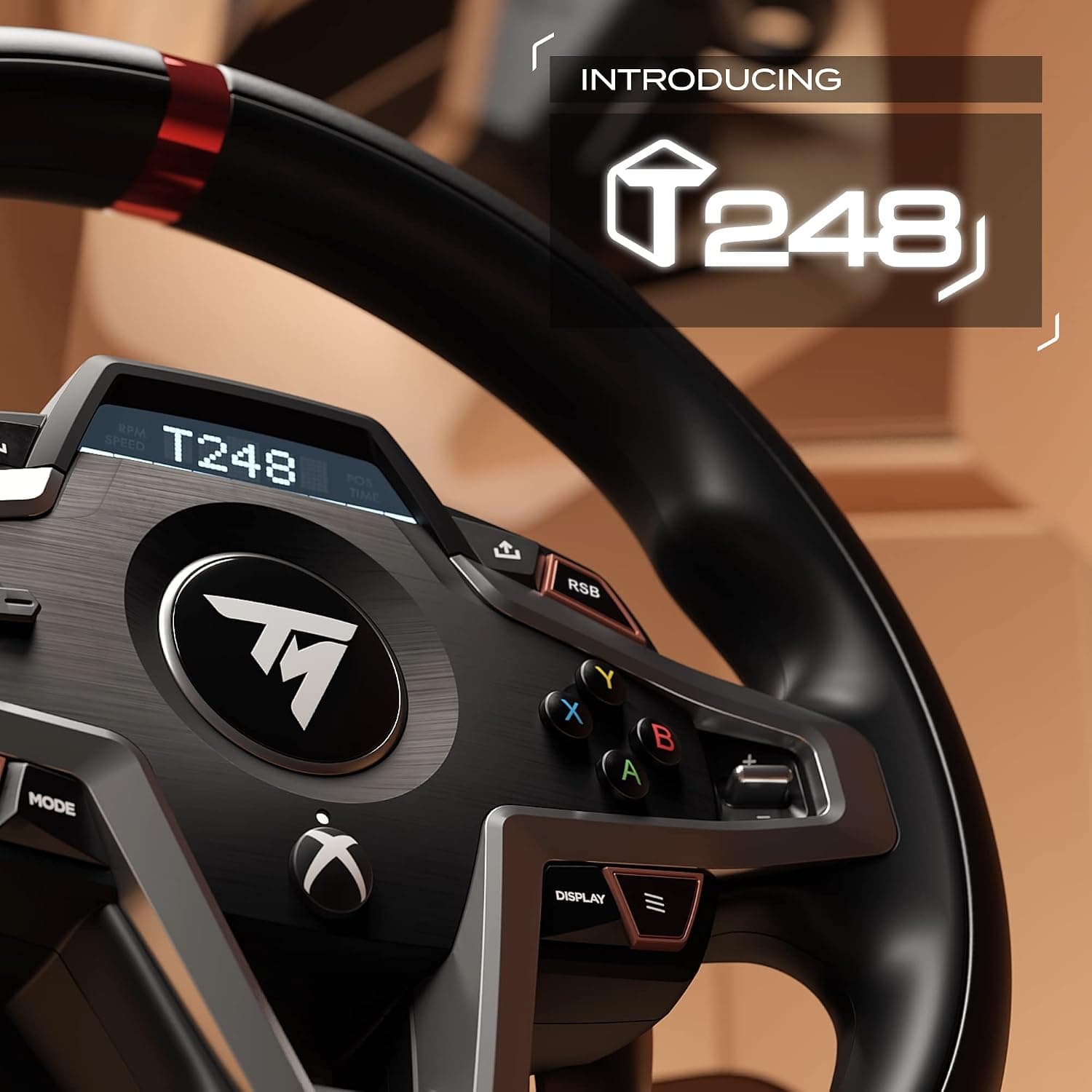 فرمان مسابقهای Thrustmaster Force Feedback مدل T248 برای Xbox Series X|S/Xbox One/PC فرمان مسابقهای Thrustmaster Force Feedback مدل T248 برای Xbox Series X|S/Xbox One/PC