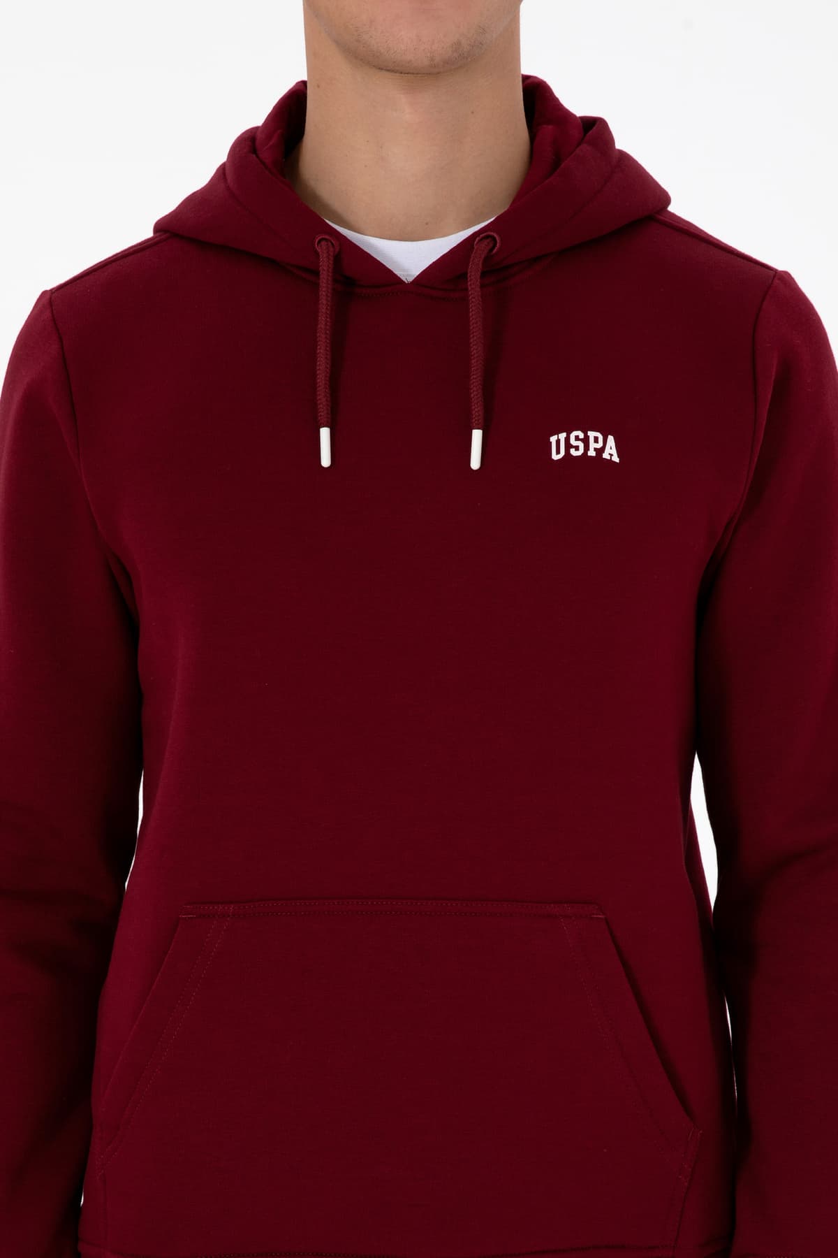 سوئیشرت مردانه U.S. Polo Assn. هودیدار شاردون زرشکی فیت معمولی مدل 50315582-VR014 سوئیشرت مردانه U.S. Polo Assn. هودیدار شاردون زرشکی فیت معمولی مدل 50315582-VR014