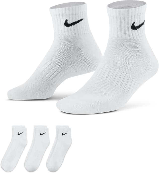 جوراب بزرگسال یونیسکس Nike مدل Everyday Cushion Ankle بسته 3 تایی جوراب بزرگسال یونیسکس Nike مدل Everyday Cushion Ankle بسته 3 تایی