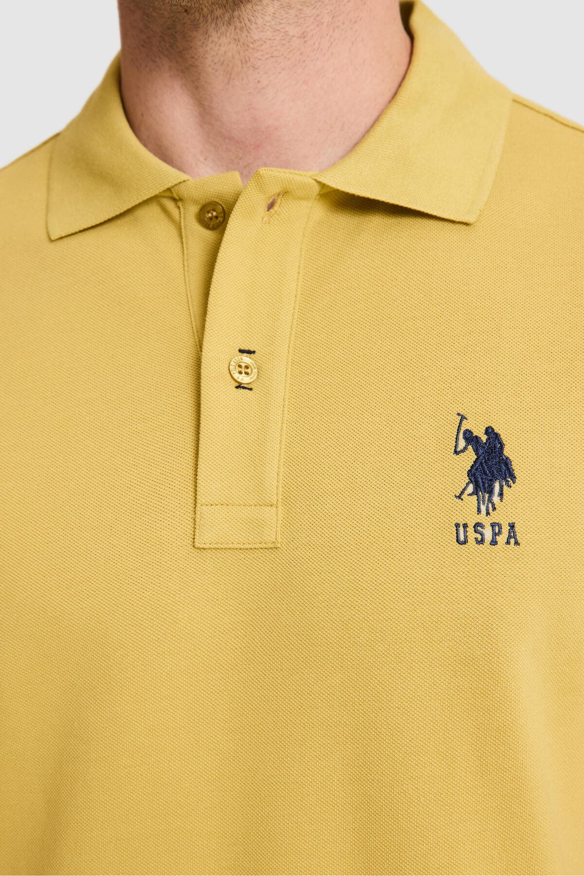 تیشرت مردانه U.S. Polo Assn. یقه پولو فیت اسلیم سبز مدل 50326920-VR235 تیشرت مردانه U.S. Polo Assn. یقه پولو فیت اسلیم سبز مدل 50326920-VR235