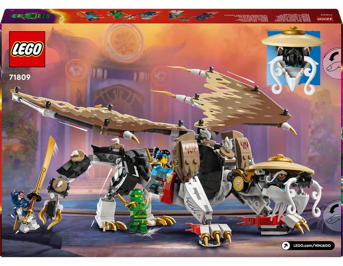 لگو NINJAGO برای کودکان 8+ با 532P مدل Usta Ejderha Egalt 71809 لگو NINJAGO برای کودکان 8+ با 532P مدل Usta Ejderha Egalt 71809