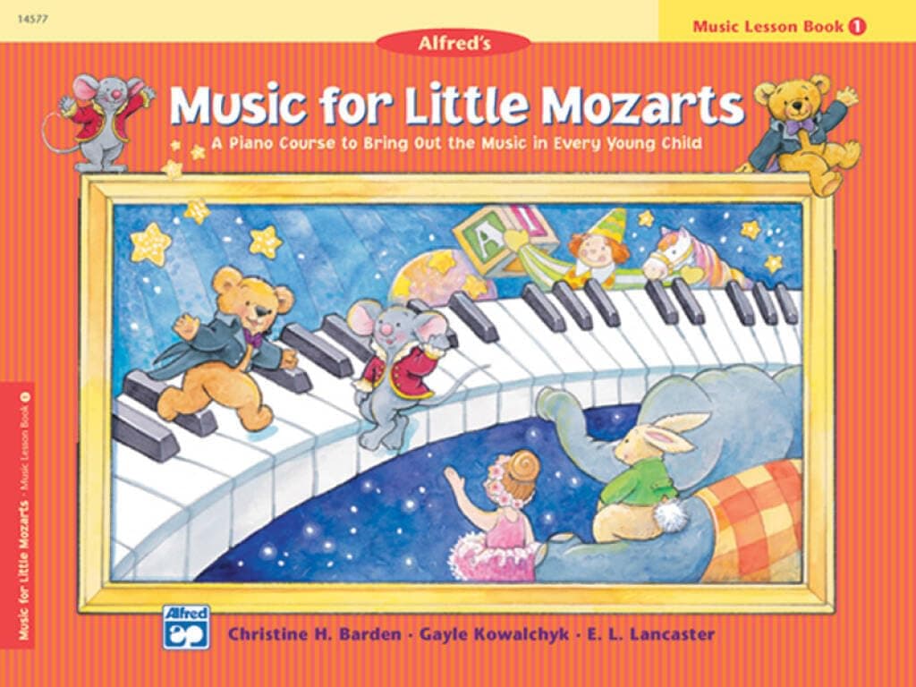 کتاب آموزش موسیقی کودکان Music for Little Mozarts اثر Christine H Barden جلد 1 کتاب آموزش موسیقی کودکان Music for Little Mozarts اثر Christine H Barden جلد 1