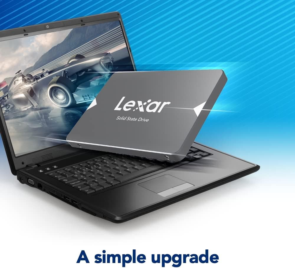 حافظه SSD داخلی Lexar مدل NS100 ظرفیت 256GB سایز 2.5 اینچ SATA III با سرعت خواندن تا 550MB/s (LNS100-256RB) حافظه SSD داخلی Lexar مدل NS100 ظرفیت 256GB سایز 2.5 اینچ SATA III با سرعت خواندن تا 550MB/s (LNS100-256RB)