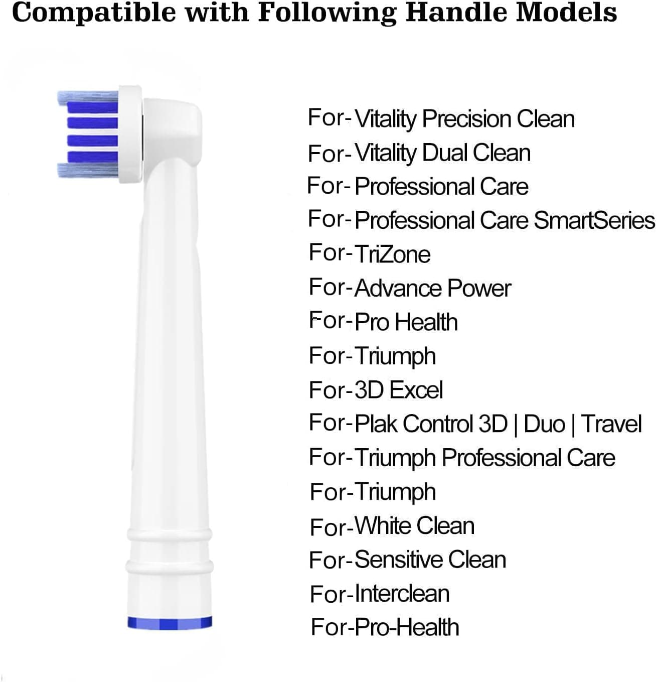 سری یدک مسواک سازگار با Oral B Braun برند Voguish سری یدک مسواک سازگار با Oral B Braun برند Voguish